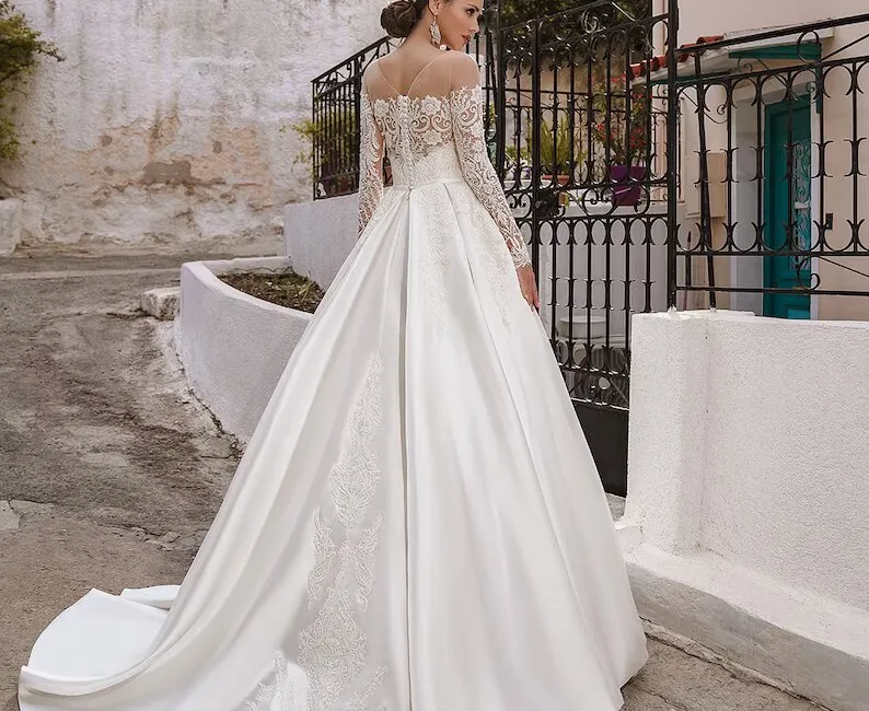Stunning Wedding Dress Fabrics & Materials