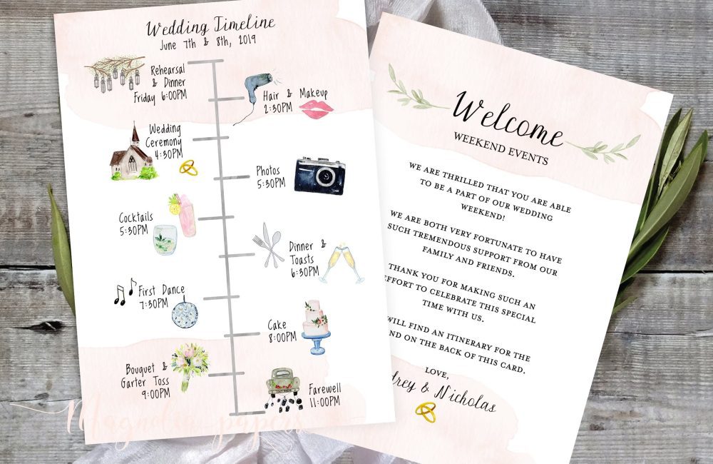 weddinh timeline, wedding planner