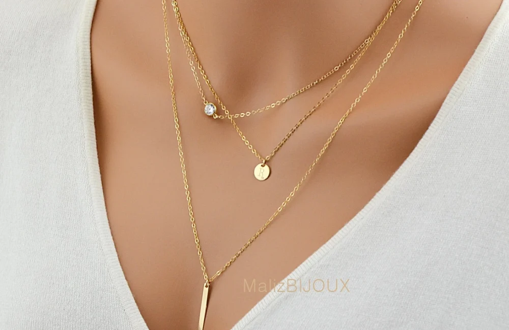 bridal necklaces, layered necklaces
