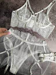 bridal lingerie set, romantic bridal lingerie