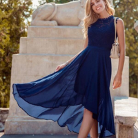 Navy Blue Dresses For Bridesmaids