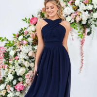Navy Blue Dresses For Bridesmaids