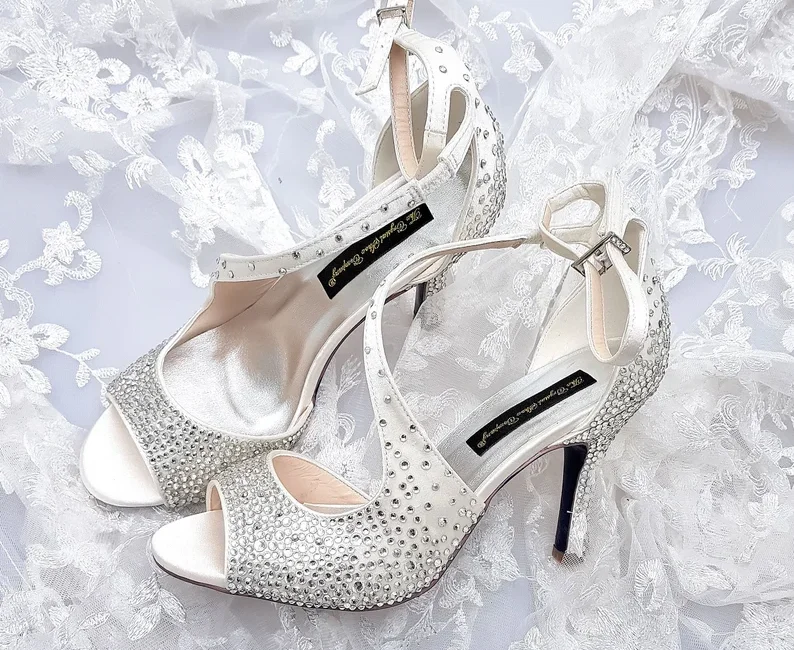 crystal shoes,