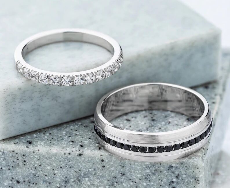 diamond wedding bands