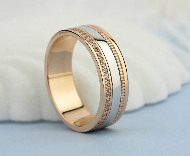 gold wedding bands