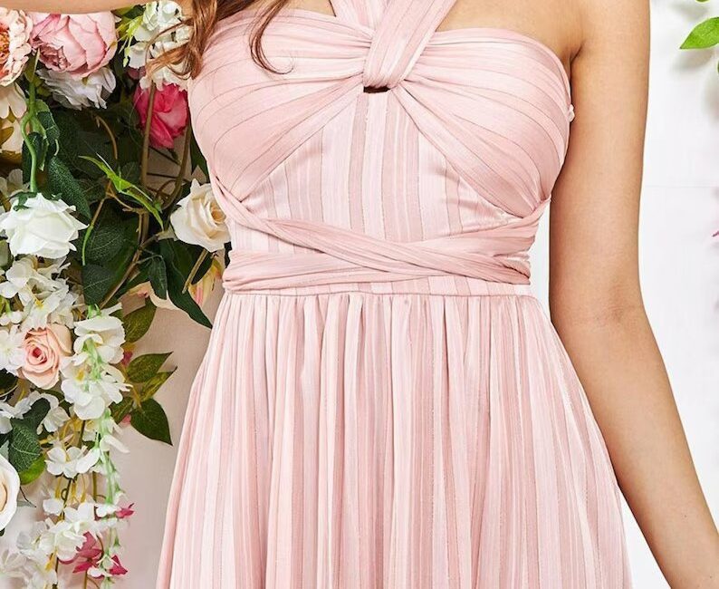 Blush Bridesmaid Dresses