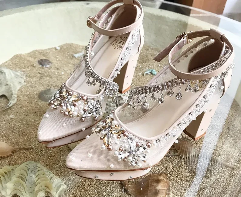 Crystal Wedding Shoes