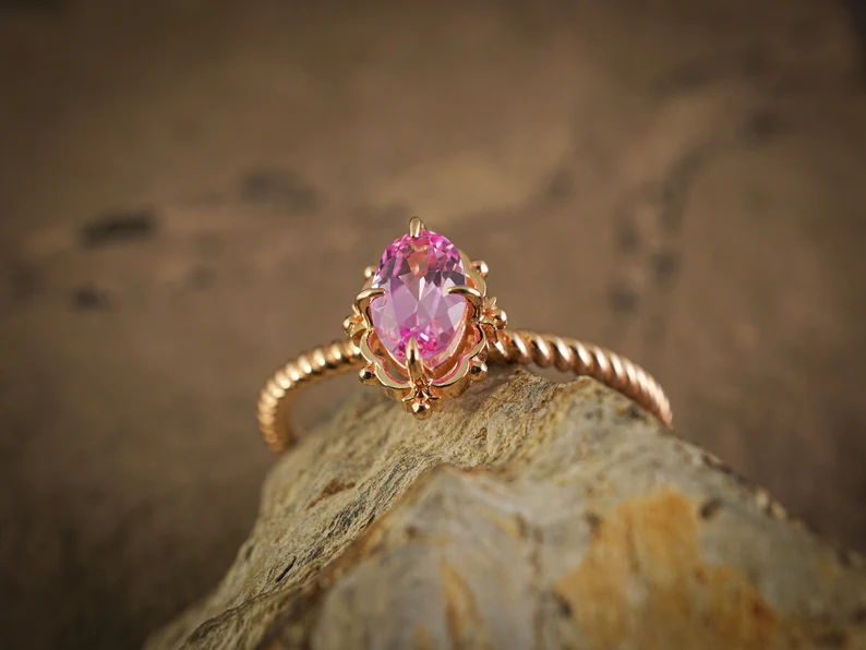 The Best Pink Sapphire Engagement Rings