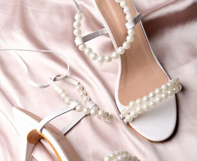 Pearl Wedding Shoes