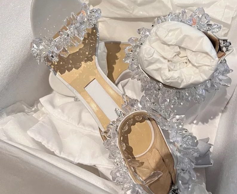 Crystal Wedding Shoes