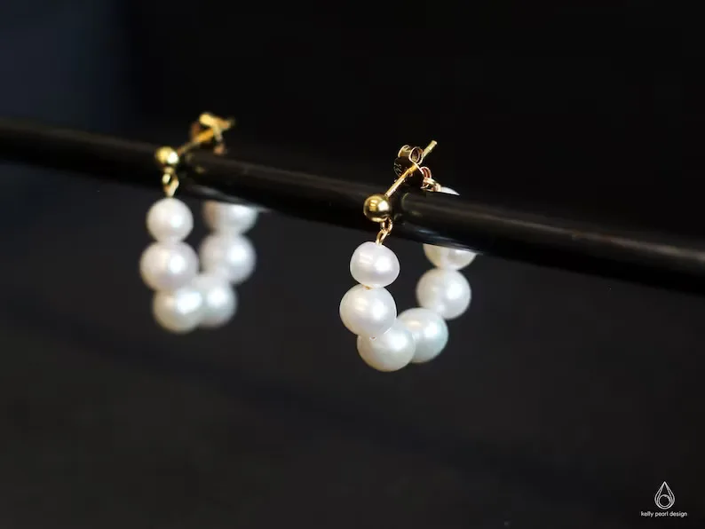 pearl earrings