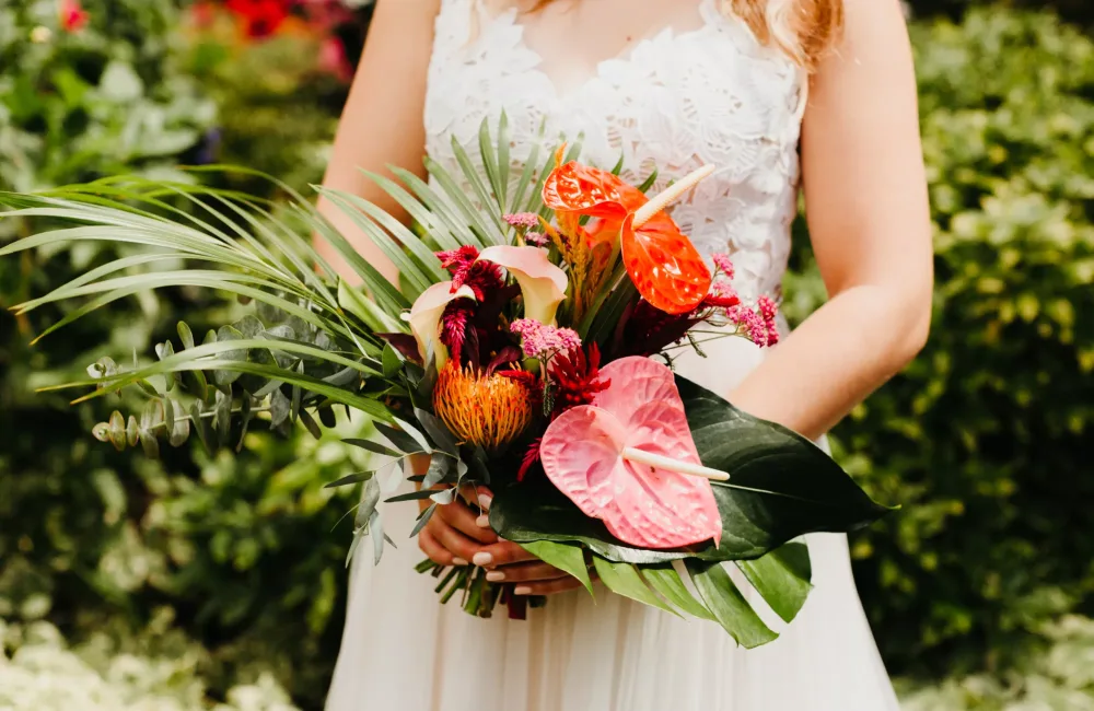 Tropical Wedding Bouquet