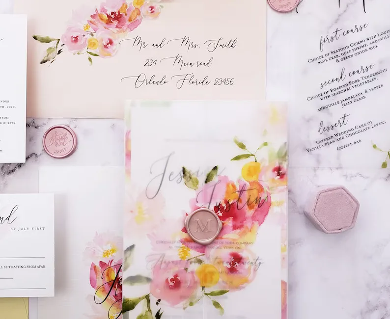 Summer Wedding Invitations