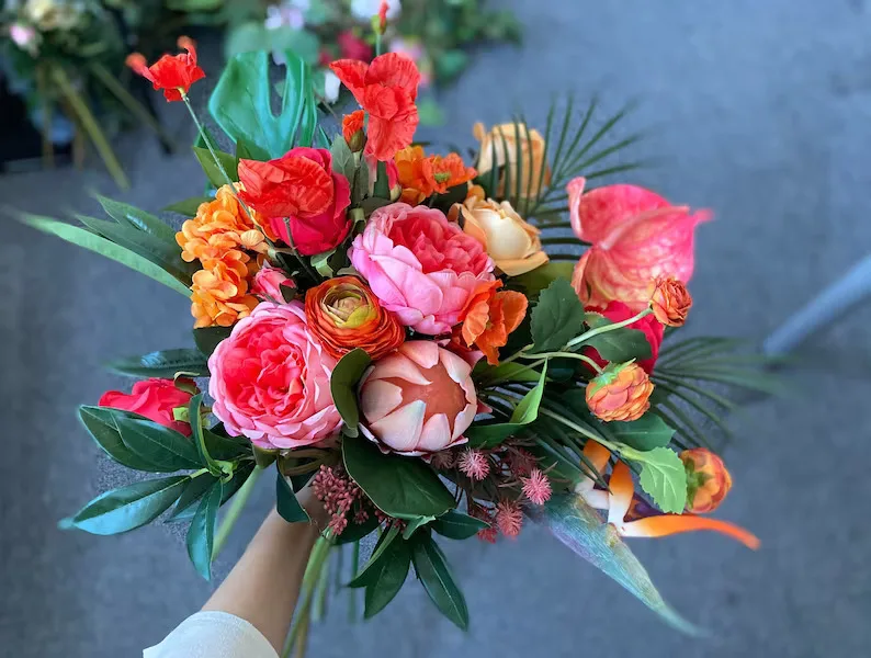 Tropical Wedding Bouquet