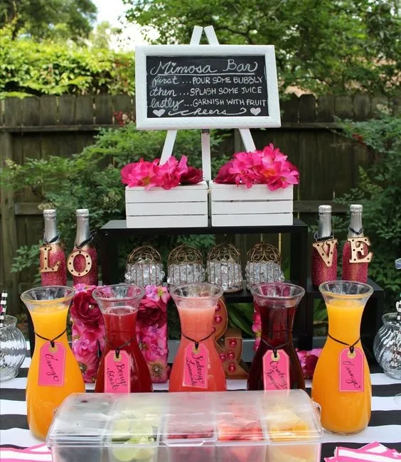      Sip, Savor, and Celebrate: Bridal Shower Mimosa Bar Ideas