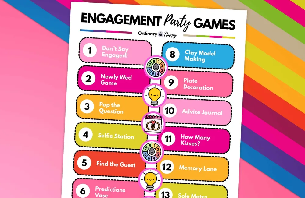 Engagement Party Games
