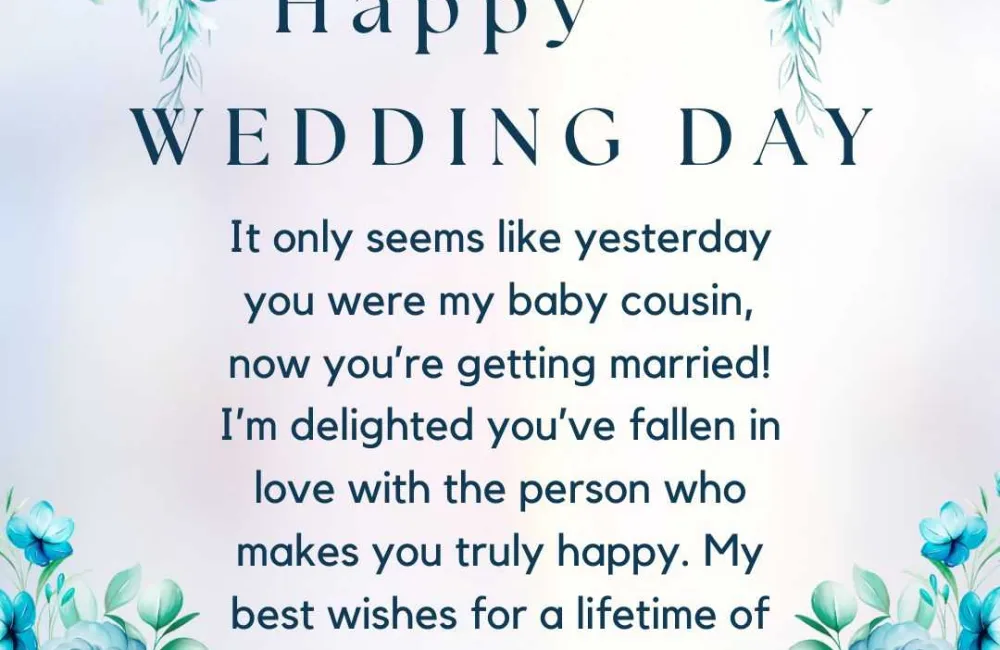 best wedding wishes