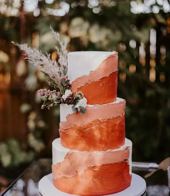 fall wedding cake ideas