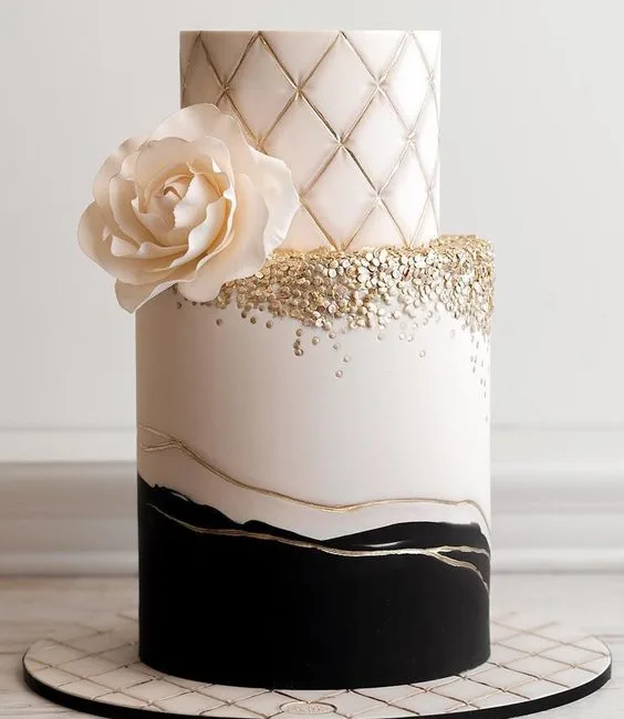 Amazing Black And White Wedding Cakes