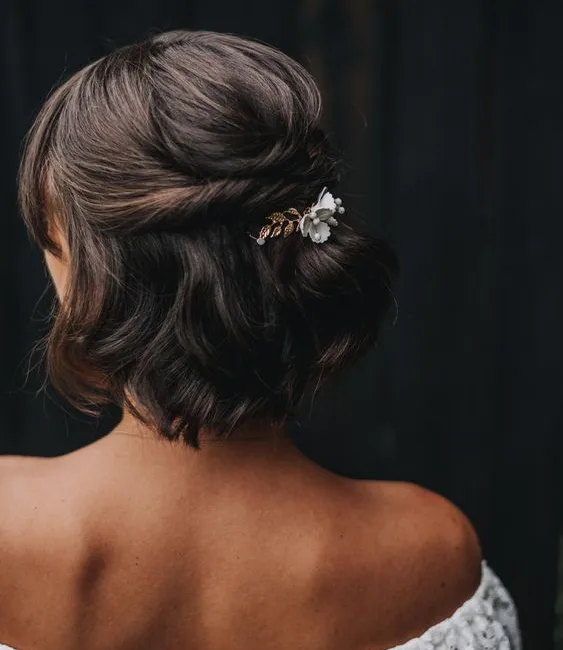 Wedding Hairstyles For Short Hair