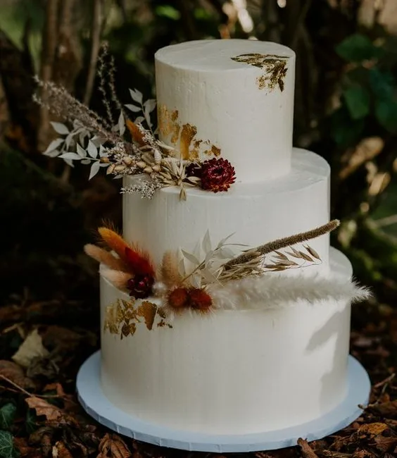 fall wedding cake ideas