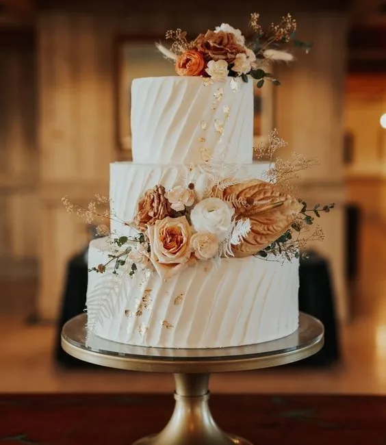 fall wedding cake ideas