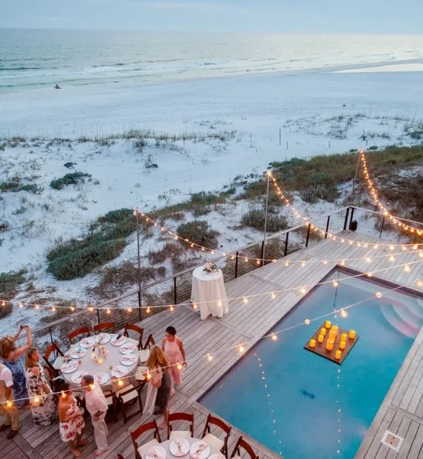 beach wedding decorations