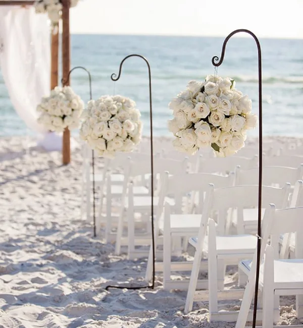 beach wedding decorations