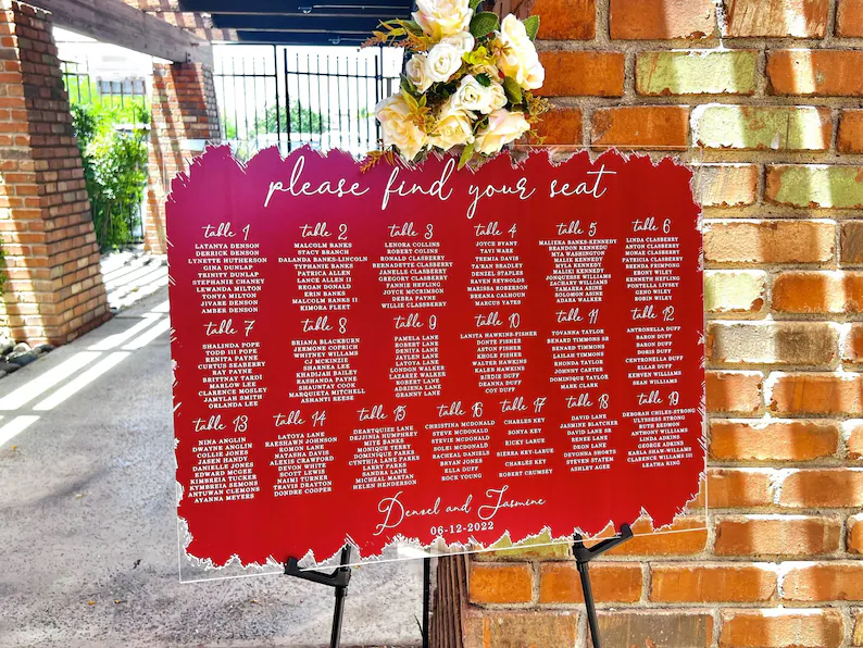 10 Creative Wedding Seating Chart Ideas to Wow Your Guests.