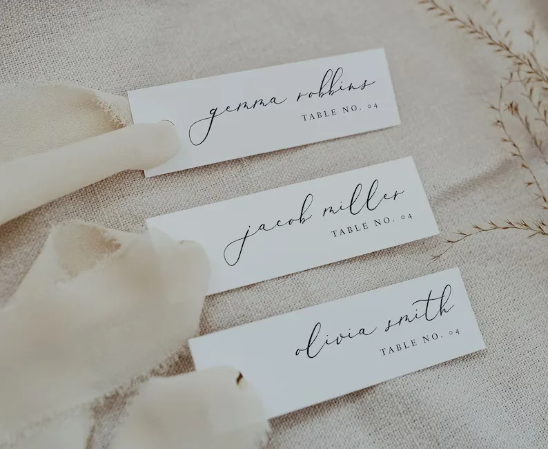 Wedding Place Card