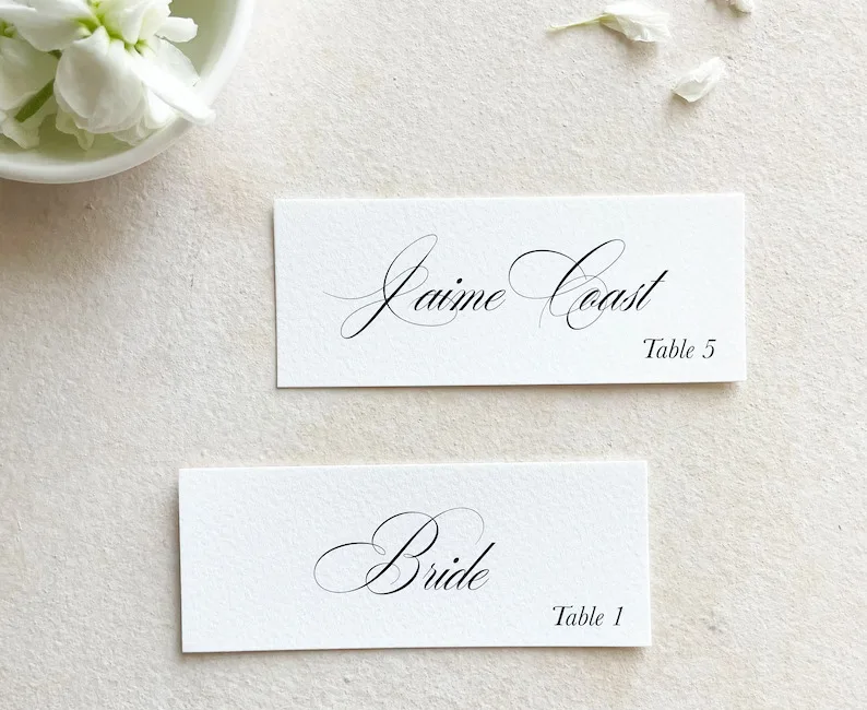 Wedding Place Card