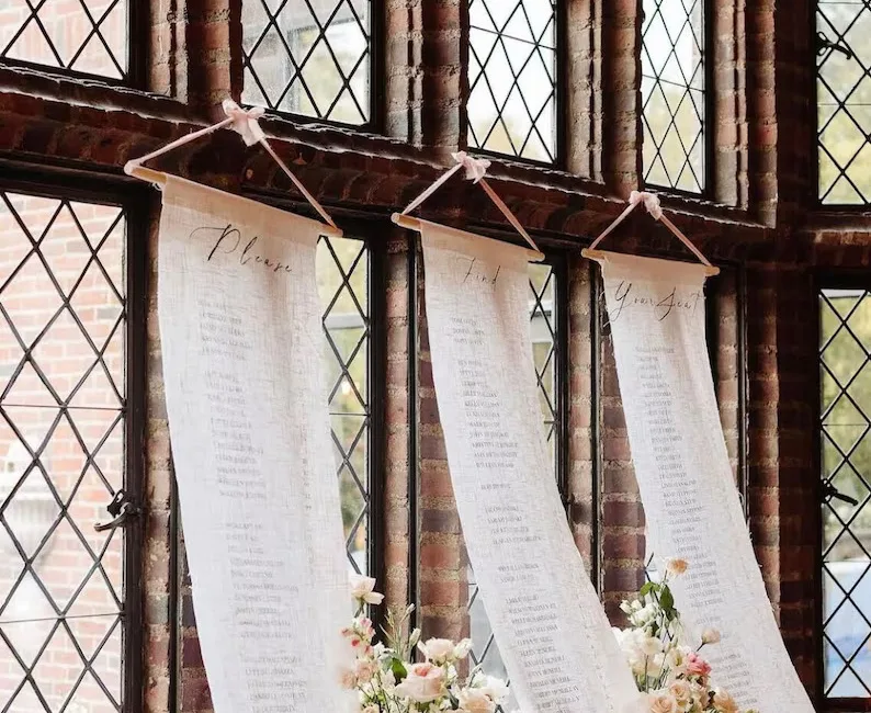 10 Creative Wedding Seating Chart Ideas to Wow Your Guests.