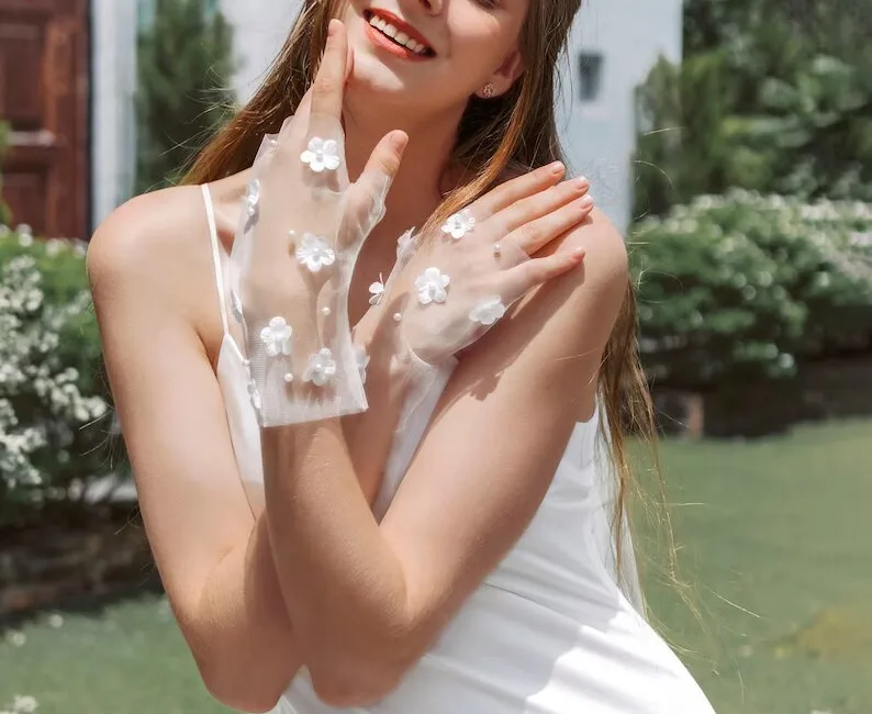 wedding gloves