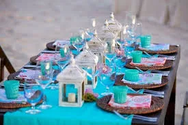 beach wedding decorations