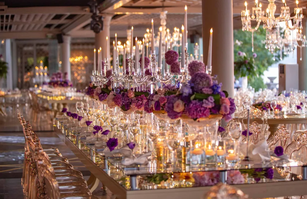 wedding reception decoration